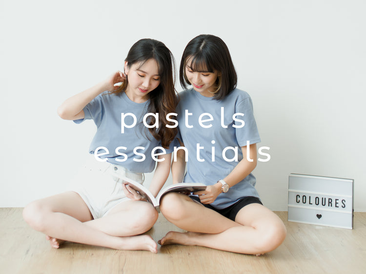 Essential Tees- Pastel Series