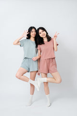 Comfy Set in Roseate Pink