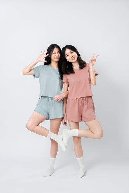 Comfy Set in Roseate Pink