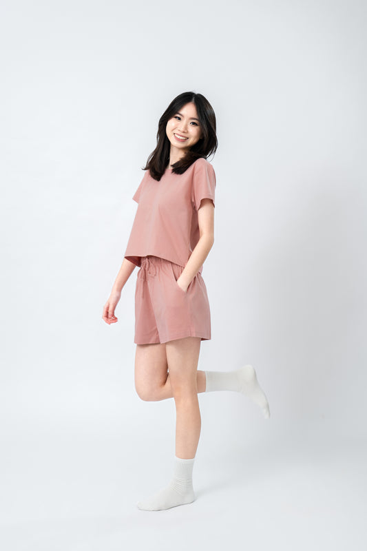 Comfy Set in Roseate Pink