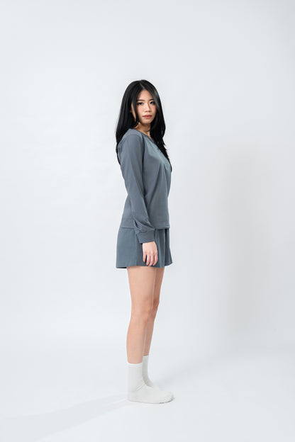 Deep Grey Cozy Loungewear Set