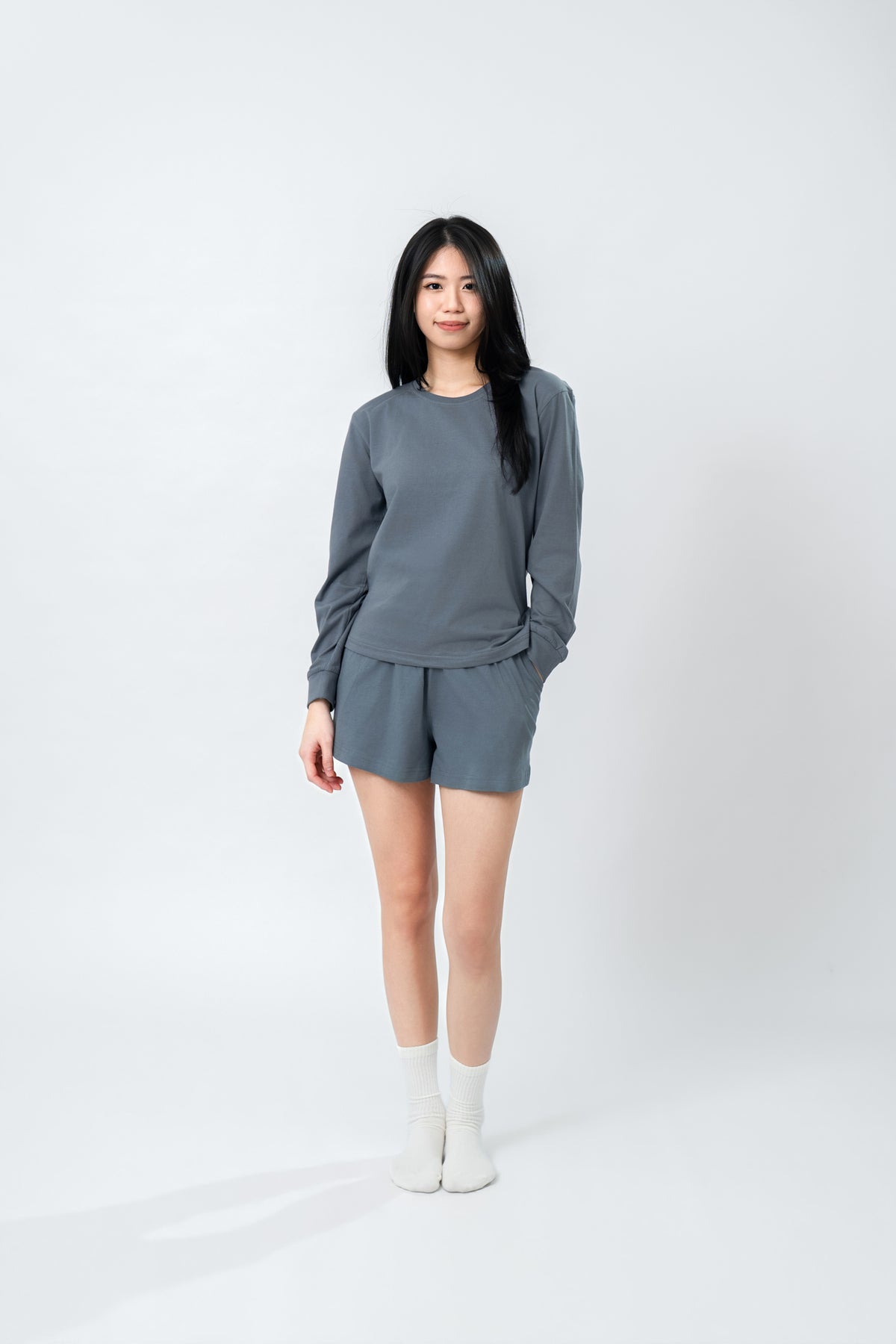 Deep Grey Cozy Loungewear Set